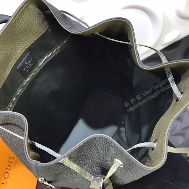 LV包 LV雙肩包 M55171 Taurillon牛皮雙肩背包 LV男士後背包  ydh3195